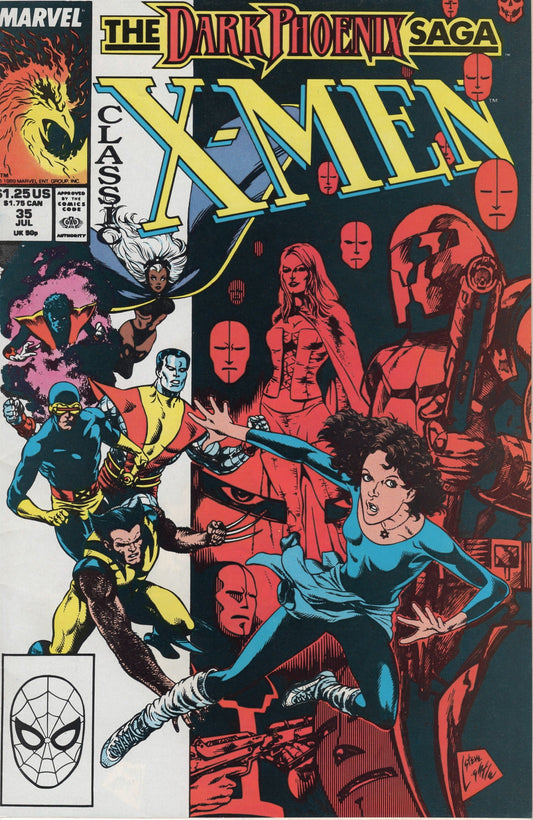 Classic X-Men #35 Marvel Comics (1986)