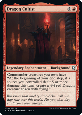 Battle for Baldur's Gate 170/361 Dragon Cultist