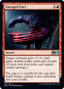 Core Set 2020 163/280 Uncaged Fury