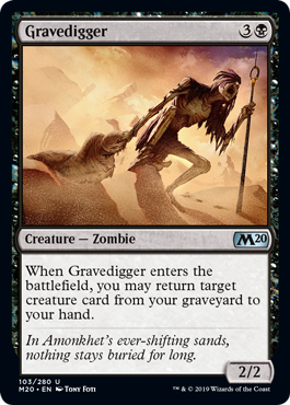 Core Set 2020 103/280 Gravedigger