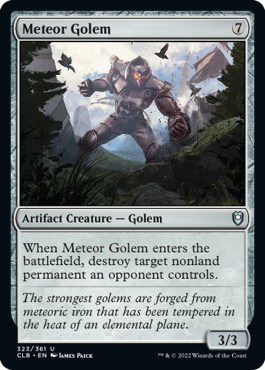 Battle for Baldur's Gate 323/361 Meteor Golem