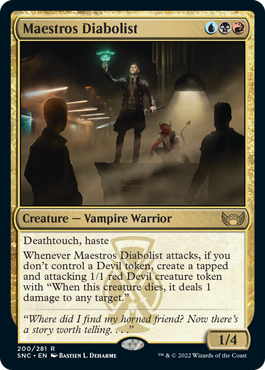 Streets of New Capenna 200/281 Maestros Diabolist