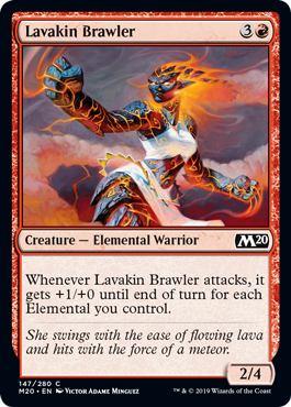 Core Set 2020 147/280 Lavakin Brawler