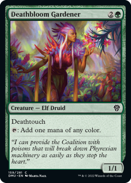 Dominaria United 159/281 Deathbloom Gardener
