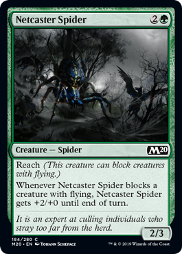 Core Set 2020 184/280 Netcaster Spider