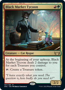 Streets of New Capenna 167/281 Black Market Tycoon