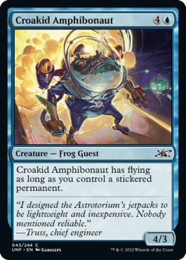 Unfinity 043/244 Croakid Amphibonaut