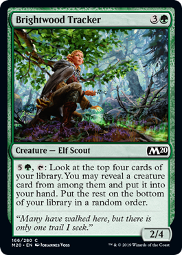 Core Set 2020 166/280 Brightwood Tracker