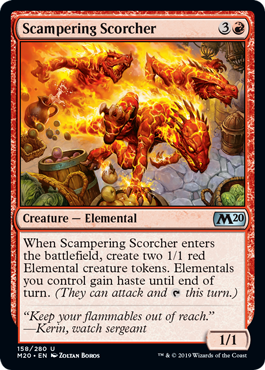 Core Set 2020 158/280 Scampering Scorcher