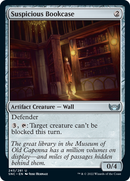 Streets of New Capenna 245/281 Suspicious Bookcase