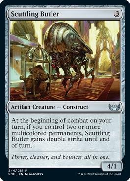Streets of New Capenna 244/281 Scuttling Butler