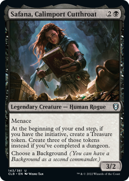 Battle for Baldur's Gate 143/361 Safana, Calimport Cutthroat