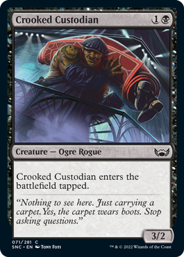 Streets of New Capenna 071/281 Crooked Custodian