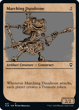 Battle for Baldur's Gate 447 Marching Duodrone (Rulebook)