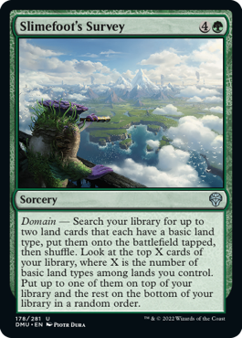 Dominaria United 178/281 Slimefoot's Survey