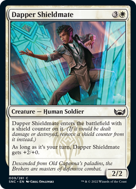 Streets of New Capenna 009/281 Dapper Shieldmate