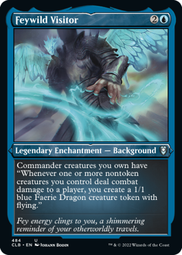 Battle for Baldur's Gate 484 Feywild Visitor (Etched Foil)