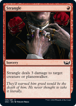Streets of New Capenna 125/281 Strangle
