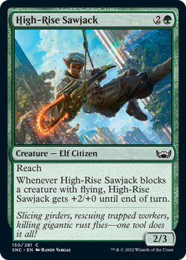 Streets of New Capenna 150/281 High-Rise Sawjack