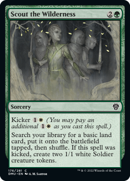 Dominaria United 176/281 Scout the Wilderness