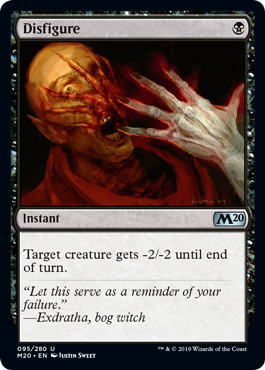 Core Set 2020 095/280 Disfigure