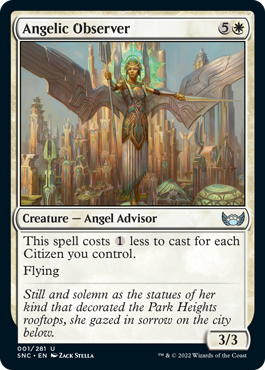 Streets of New Capenna 001/281 Angelic Observer