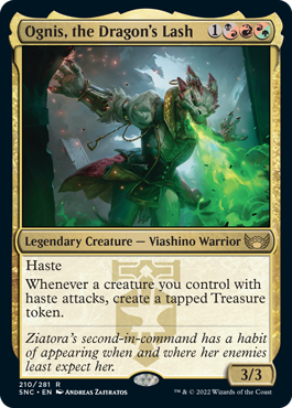 Streets of New Capenna 210/281 Ognis, the Dragon's Lash
