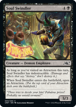 Unfinity 093/244 Soul Swindler