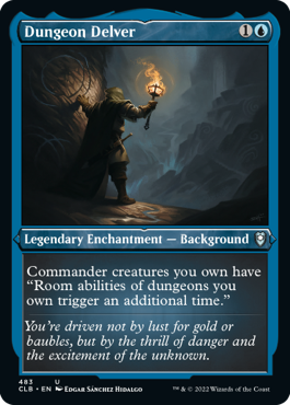 Battle for Baldur's Gate 483 Dungeon Delver (Etched Foil)