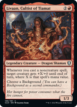 Battle for Baldur's Gate 188/361 Livaan, Cultist of Tiamat