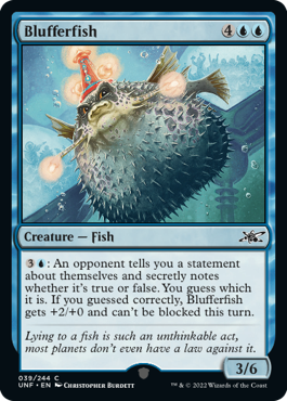 Unfinity 039/244 Blufferfish