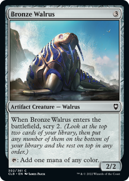 Battle for Baldur's Gate 302/361 Bronze Walrus