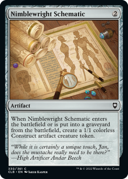 Battle for Baldur's Gate 330/361 Nimblewright Schematic