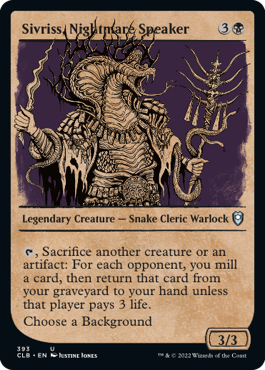 Battle for Baldur's Gate 393 Sivriss, Nightmare Speaker (Rulebook)