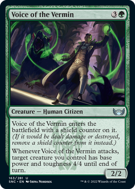 Streets of New Capenna 163/281 Voice of the Vermin