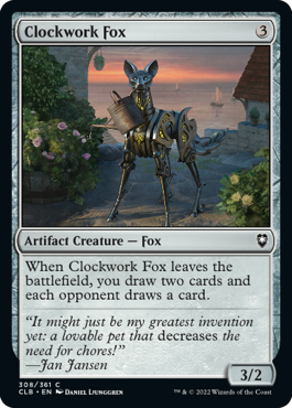 Battle for Baldur's Gate 308/361 Clockwork Fox