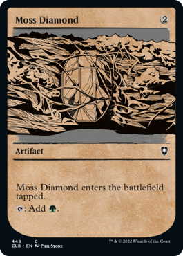 Battle for Baldur's Gate 448 Moss Diamond (Rulebook)