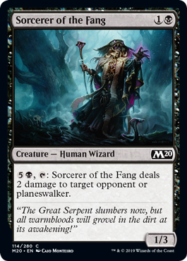 Core Set 2020 114/280 Sorcerer of the Fang