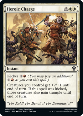 Dominaria United 020/281 Heroic Charge