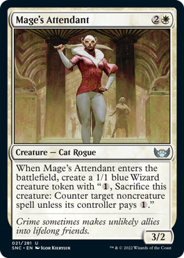 Streets of New Capenna 021/281 Mage's Attendant