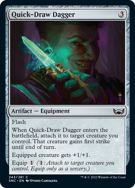 Streets of New Capenna 243/281 Quick-Draw Dagger