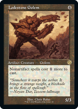 The Brothers' War Retro Artifacts 029 Lodestone Golem