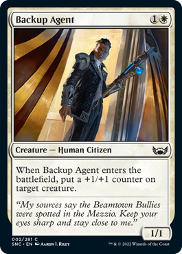 Streets of New Capenna 002/281 Backup Agent