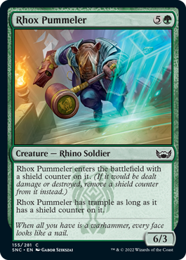 Streets of New Capenna 155/281 Rhox Pummeler