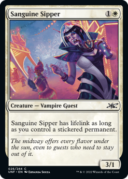 Unfinity 026/244 Sanguine Sipper