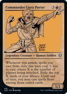 Battle for Baldur's Gate 418 Commander Liara Portyr (Rulebook)