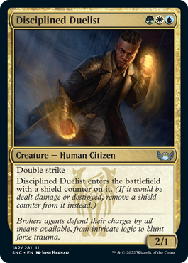 Streets of New Capenna 182/281 Disciplined Duelist