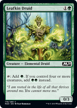 Core Set 2020 178/280 Leafkin Druid