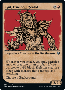 Battle for Baldur's Gate 399 Gut, True Soul Zealot (Rulebook)