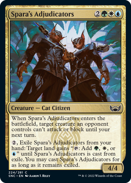 Streets of New Capenna 224/281 Spara's Adjudicators